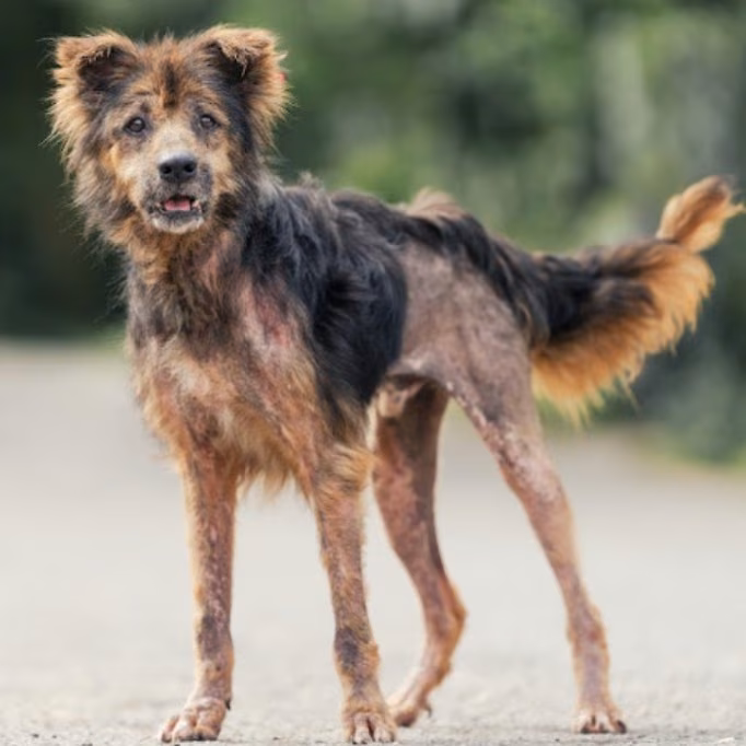 The dog, from the shelter's listing
