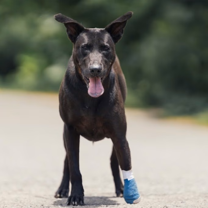 The dog, from the shelter's listing