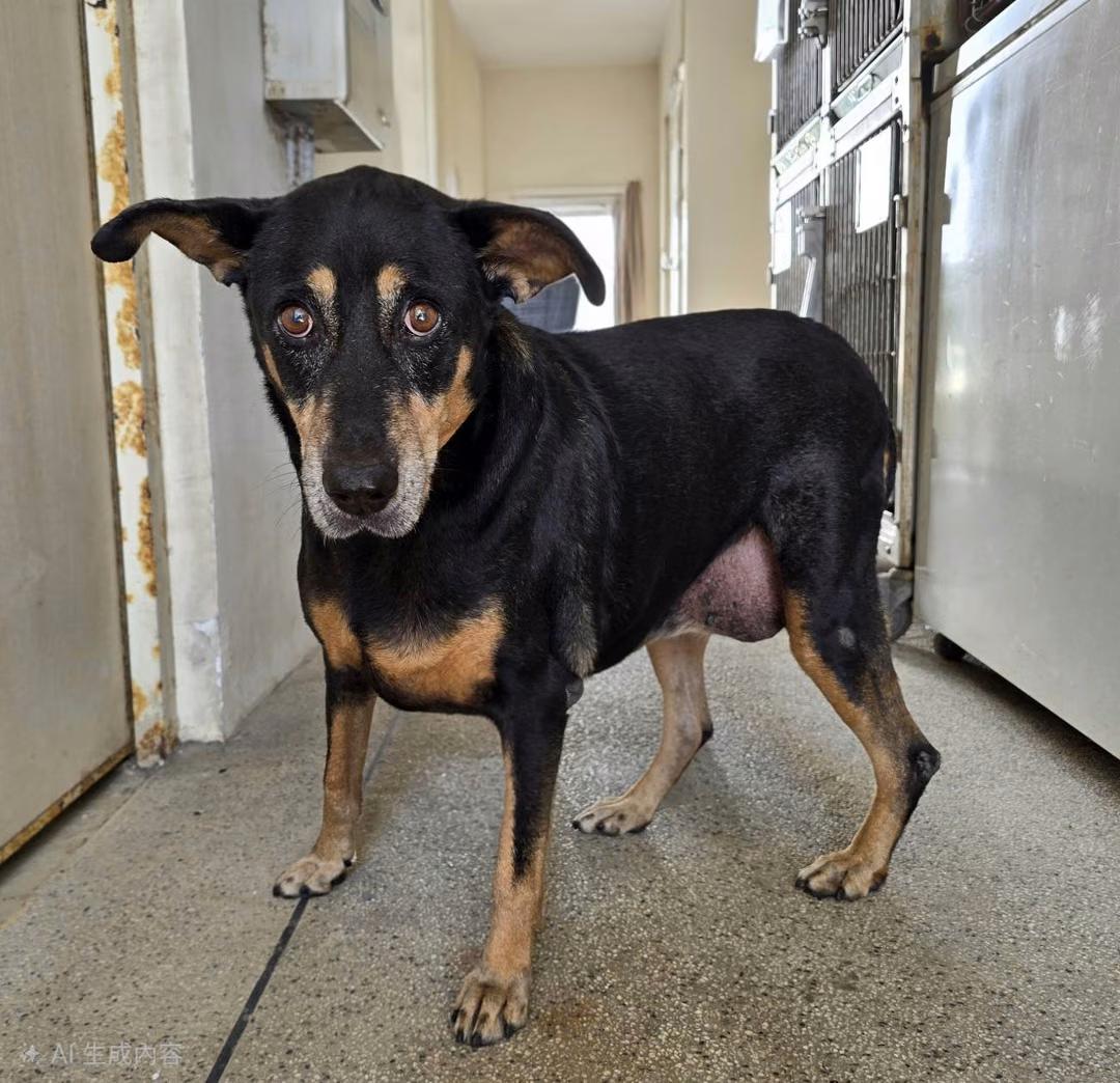 The dog, from the shelter's listing