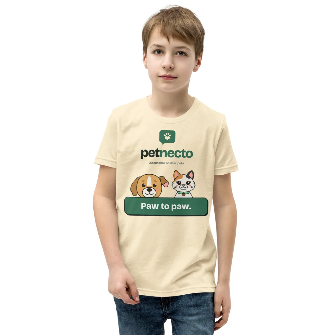 Mango and Hazel Kids Tee, front