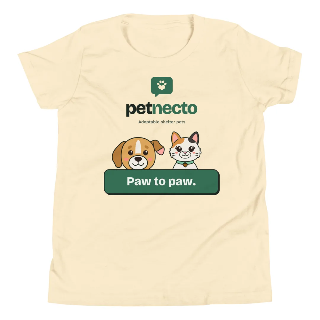 Mango and Hazel Kids Tee, front, Front